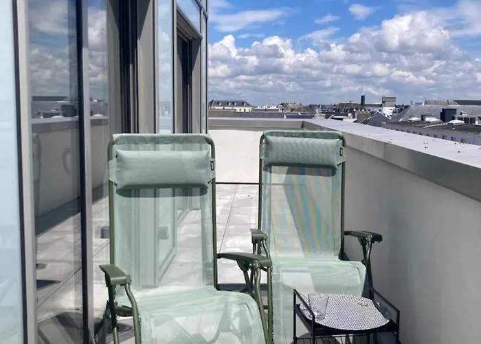 Rooftop Terrasse Vue Phare Et Apartment